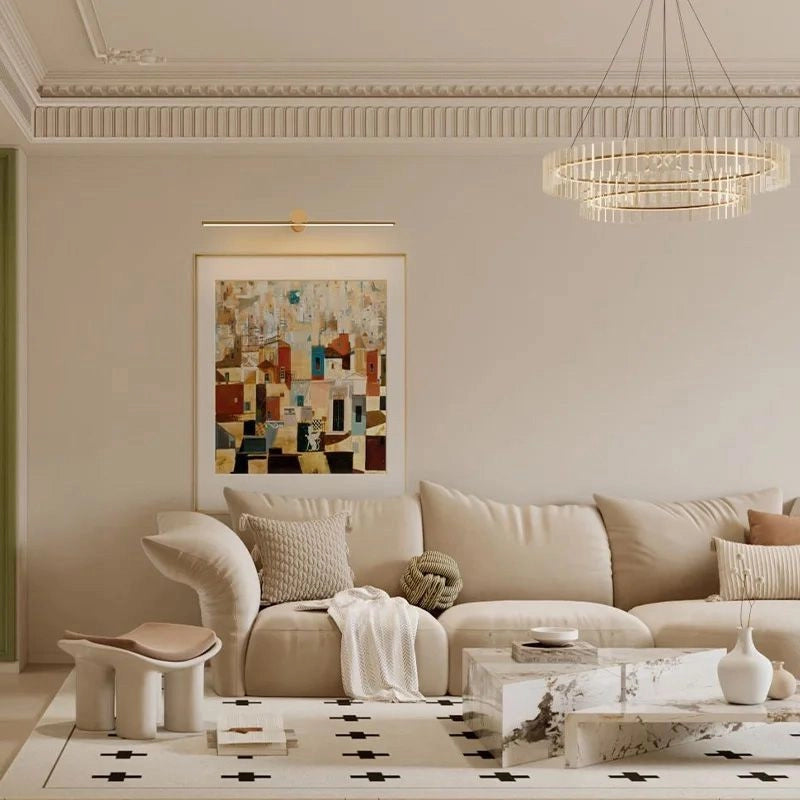Lampada Da Parete Led 60cm App1348 Old Gold