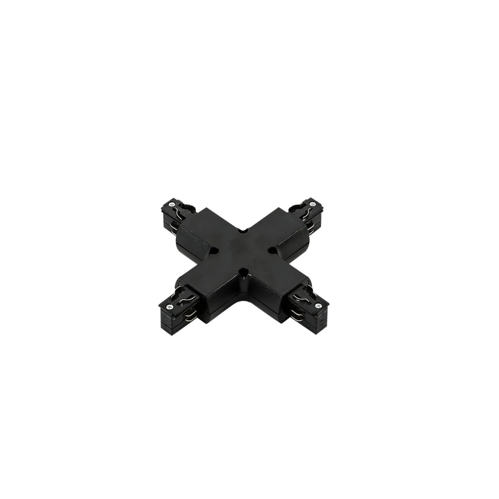 Italux connettore giunto binario TR-PLUS nero IP20 230V
