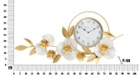 Orologio Da Muro Flow cm 92,5X8X45,5