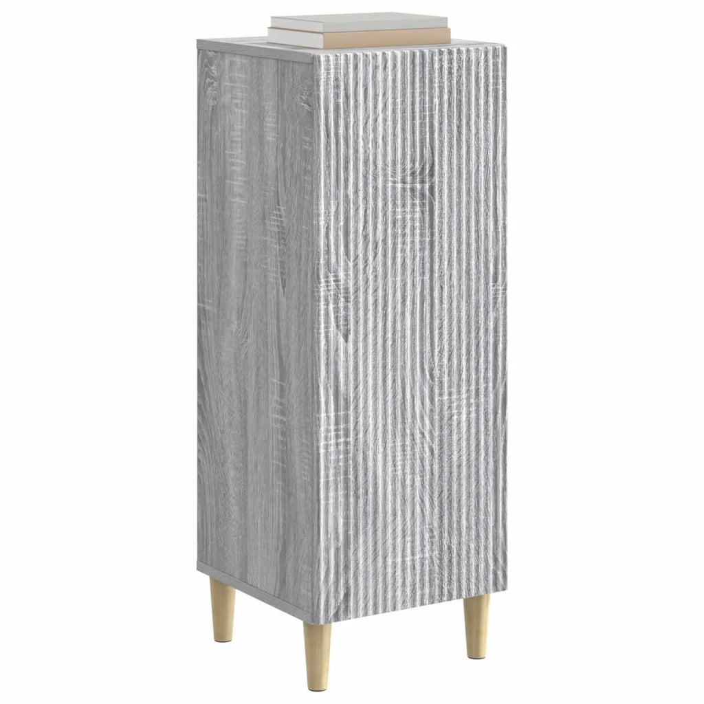 Credenza Grigio Sonoma 33 x 34,5 x 90 cm Legno ingegnerizzato