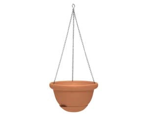 VASO VITTORIA DA APPENDERE CON RISERVA D'ACQUA  35, ø cm.32x20 h.    DI MARTINO