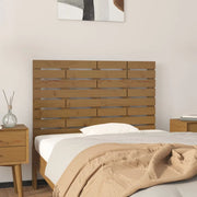 Testiera da Parete Ambra 96x3x63 cm in Legno Massello di Pino