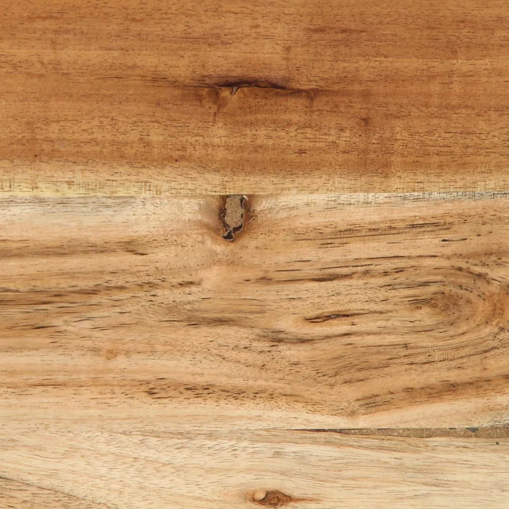Credenza Naturale 60 x 33,5 x 100 cm Legno di Acacia Massello 4017786