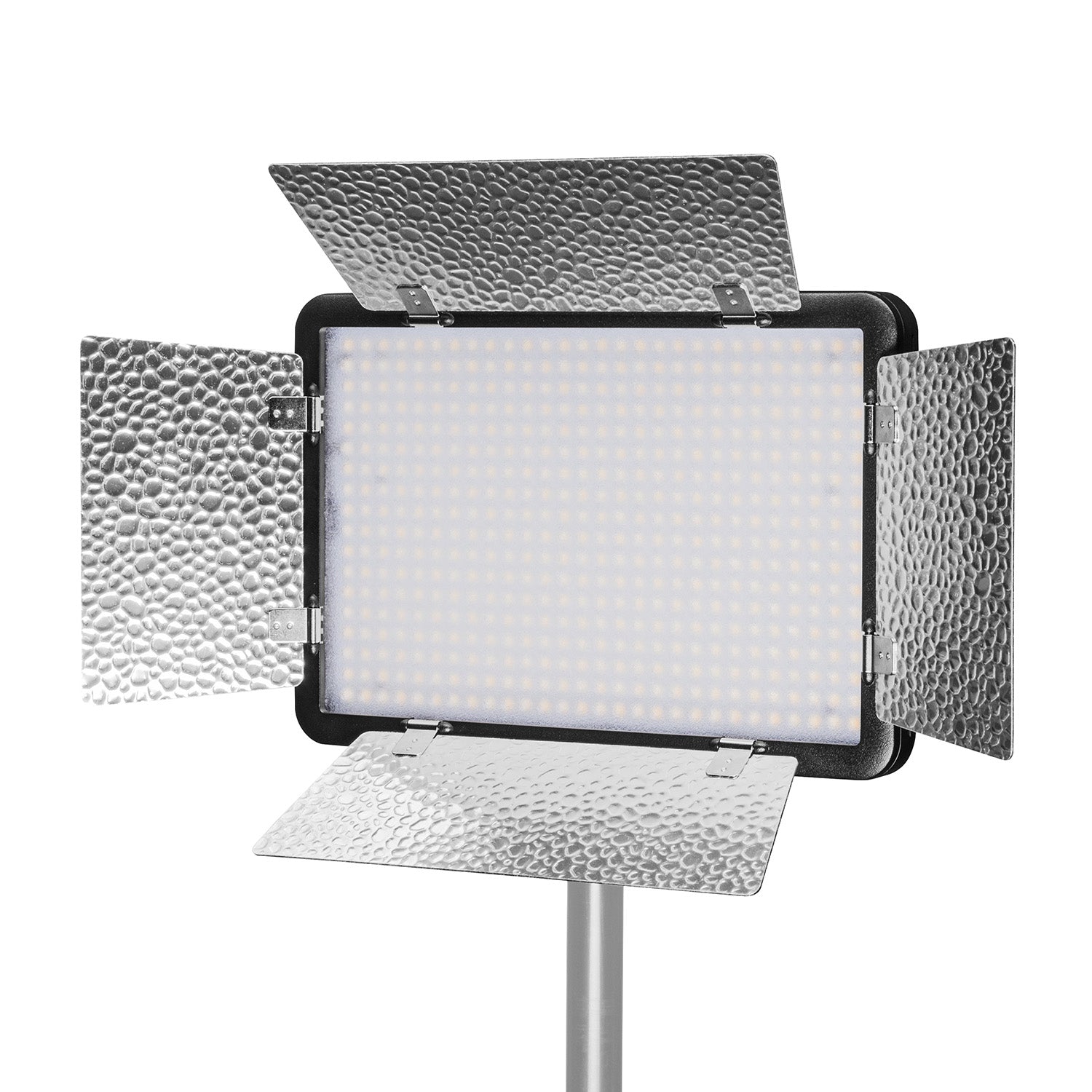 Luce a pannello LED per fotografia 500 Versalight da 32 W, 5600 K, Lampada fotografica con alette per foto e video studio fotografico
