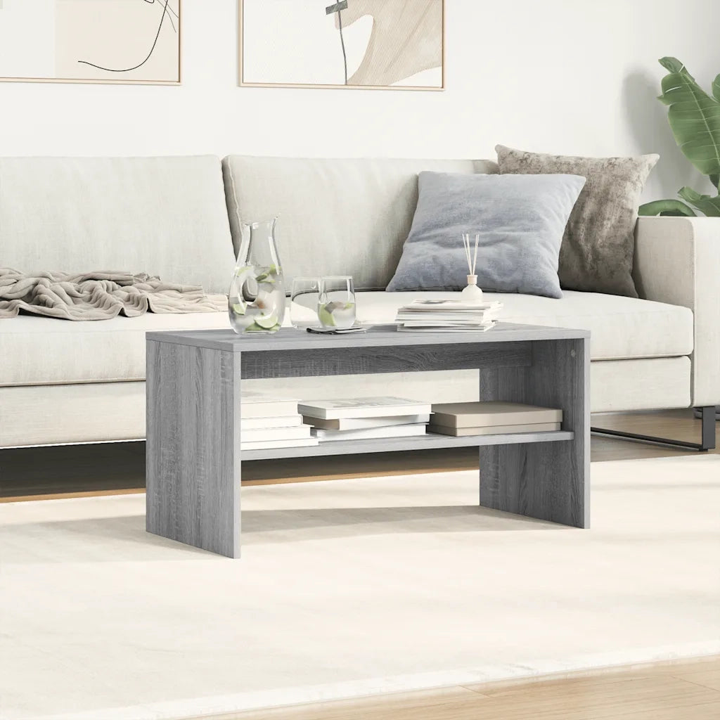 Mobile Porta TV Grigio Sonoma 80x40x40 cm in Legno Multistrato 859114