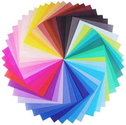 Papier Origami 100 fogli - Carta da piegare a doppia faccia - 7 x 7 cm - 10 colori - Fogli di carta da piegare di alta qualità - Ideale per bambini e progetti di ricamo