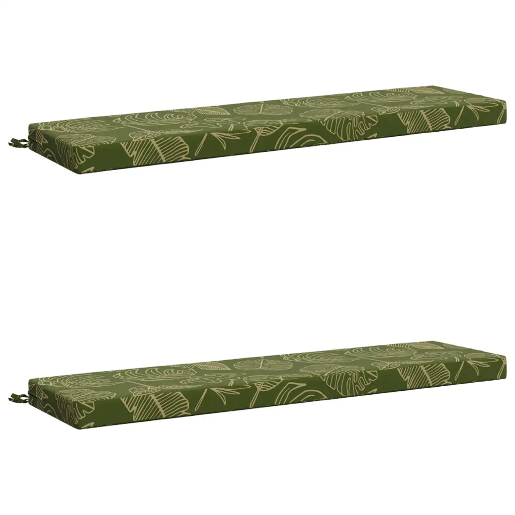 Cuscini per Panchina a 2 Pezzi SOEST 2 pz 100% Poliestere 949937