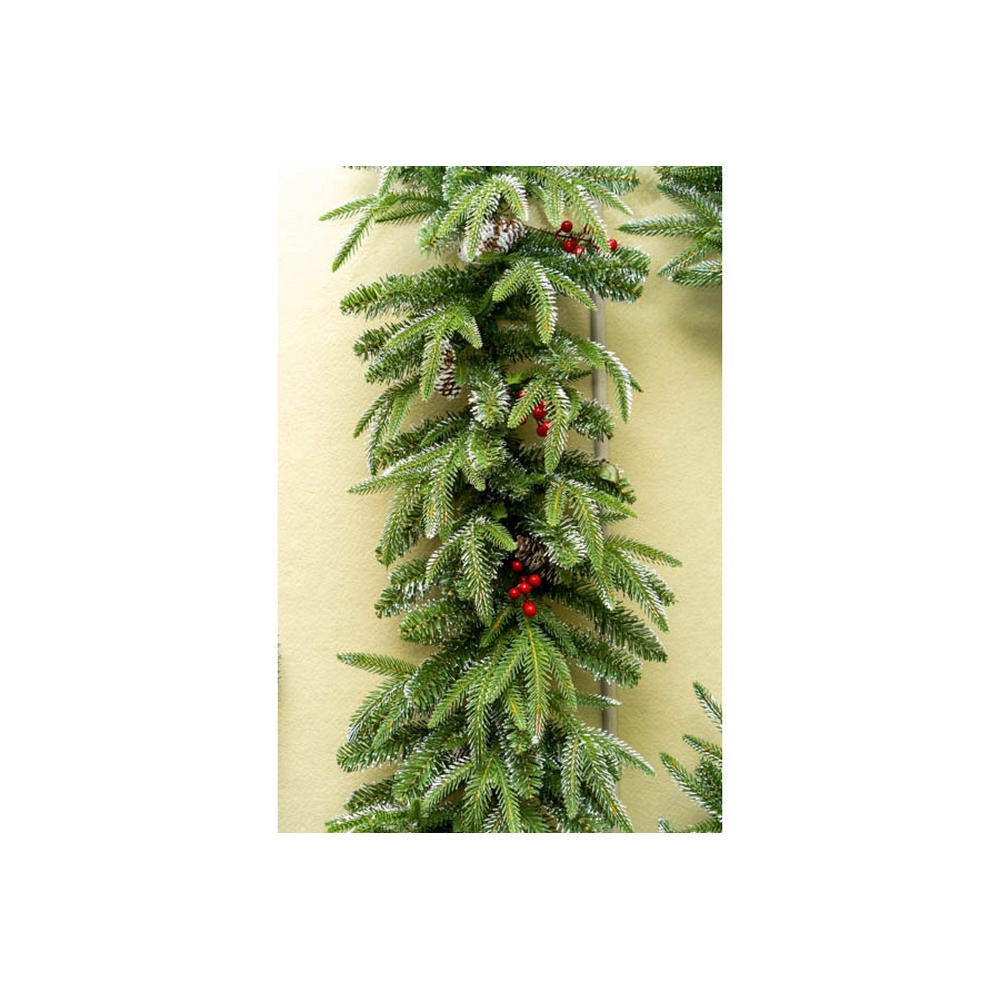Festone Natalizio Magic con Pigne e Bacche Ghirlanda Formato: 180 cm