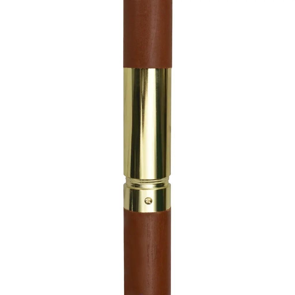 Ombrellone da Esterni con Palo in Legno 200x300 cm Antracite 44513