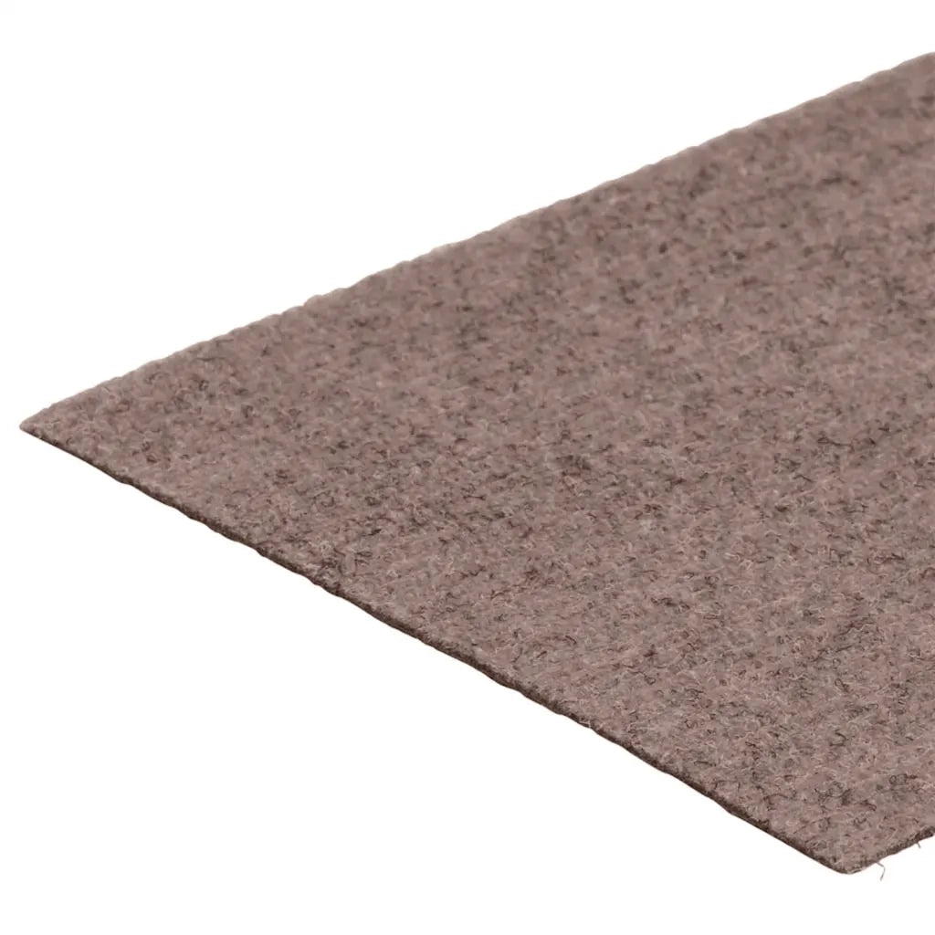 Tappetini per scale autoadesivi 15 pz 76x20 cm marrone chiaro rettangolari 326924