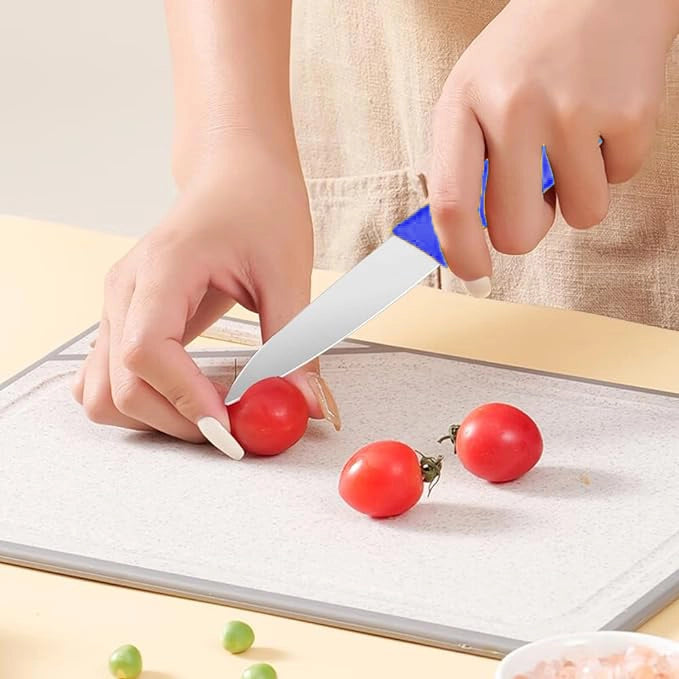 COLTELLO DA CUCINA CON MANICO IN PLASTICA 18 cm - DE LUCA COLTELLERIE