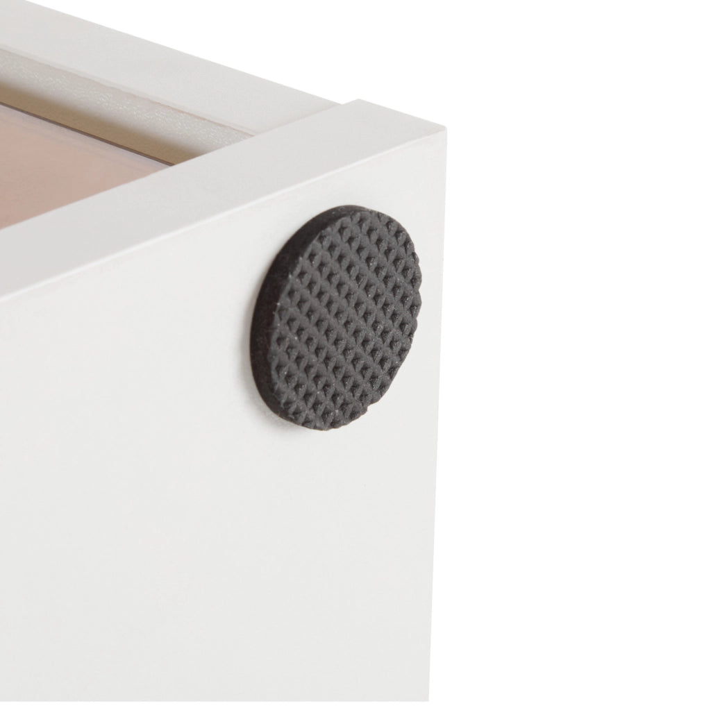 Toeletta con specchio LED bianca e oro 120x45x115 cm