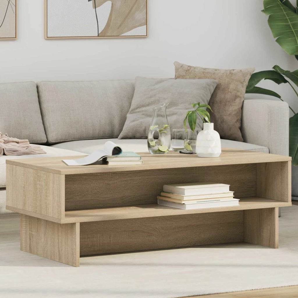 Tavolino da salotto | Tavolino da caff¨¨ | Tavolino da Soggiorno Rovere Sonoma 100 x 46 x 35 cm