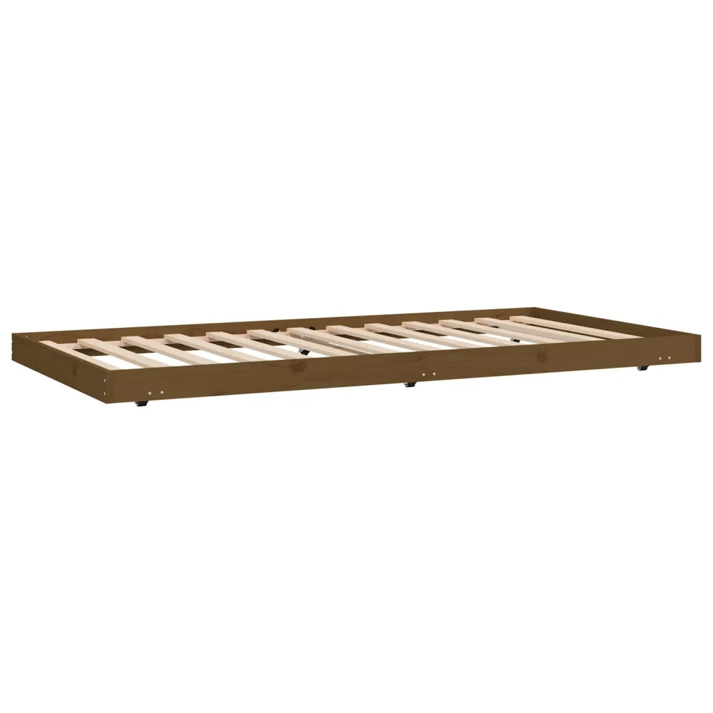 Giroletto Marrone Ambra 80x200 cm in Legno Massello di Pino