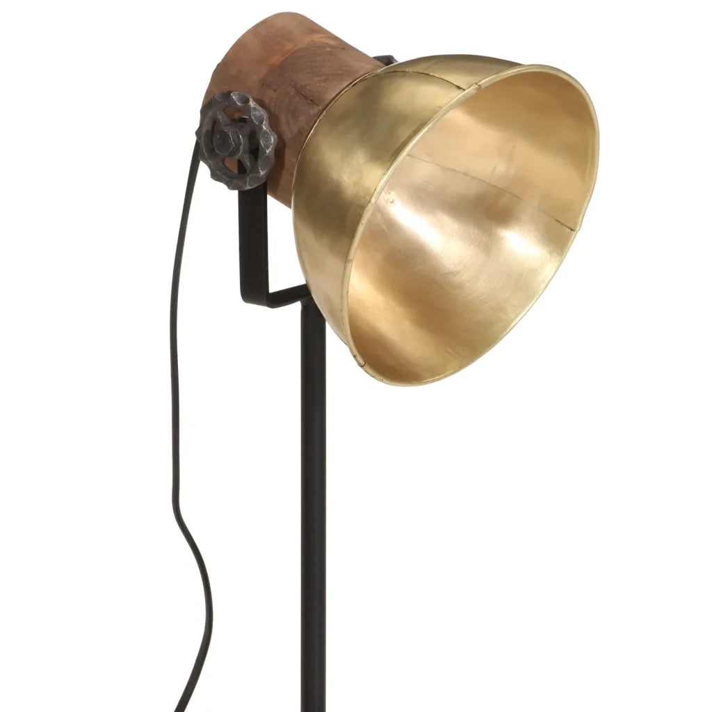 Lampada a Scrivania 25 W Ottone Anticato 17x17x50 cm E27 CFW7265836