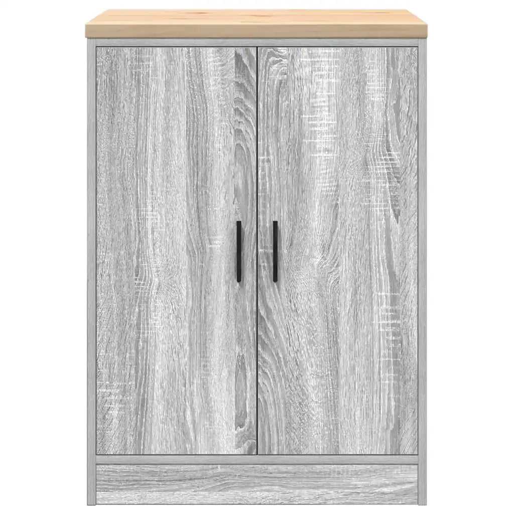 Armadietto da Garage Grigio Sonoma 60x51x85 cm 860576