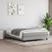 Struttura Letto a Rete a Molle Grigio Chiaro 140x190 cm Tessuto 3120508