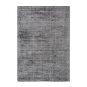 Tappeto di lusso Luxury 100 in viscosa grigio antracite