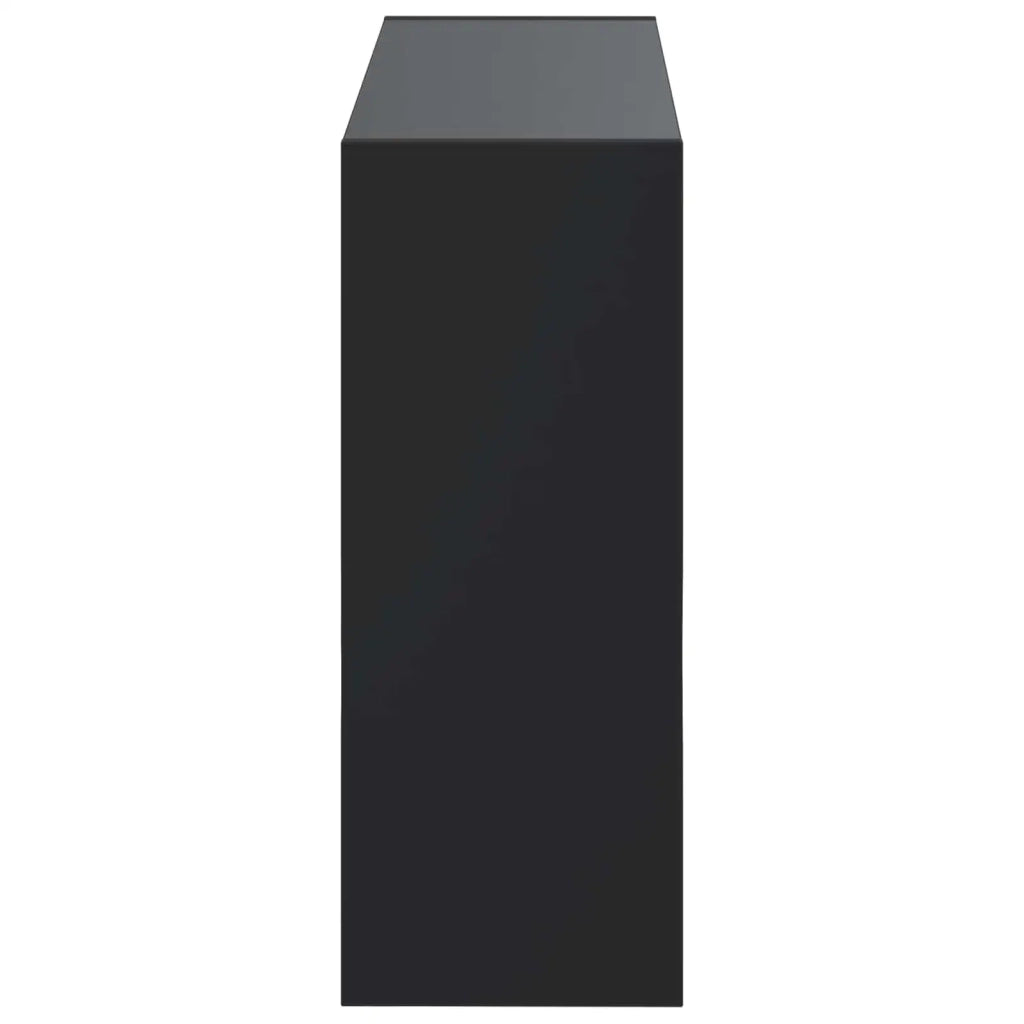 Mobiletto per Scarpe da Muro ARNHEM 71 x 17 x 43 cm Nero 896626