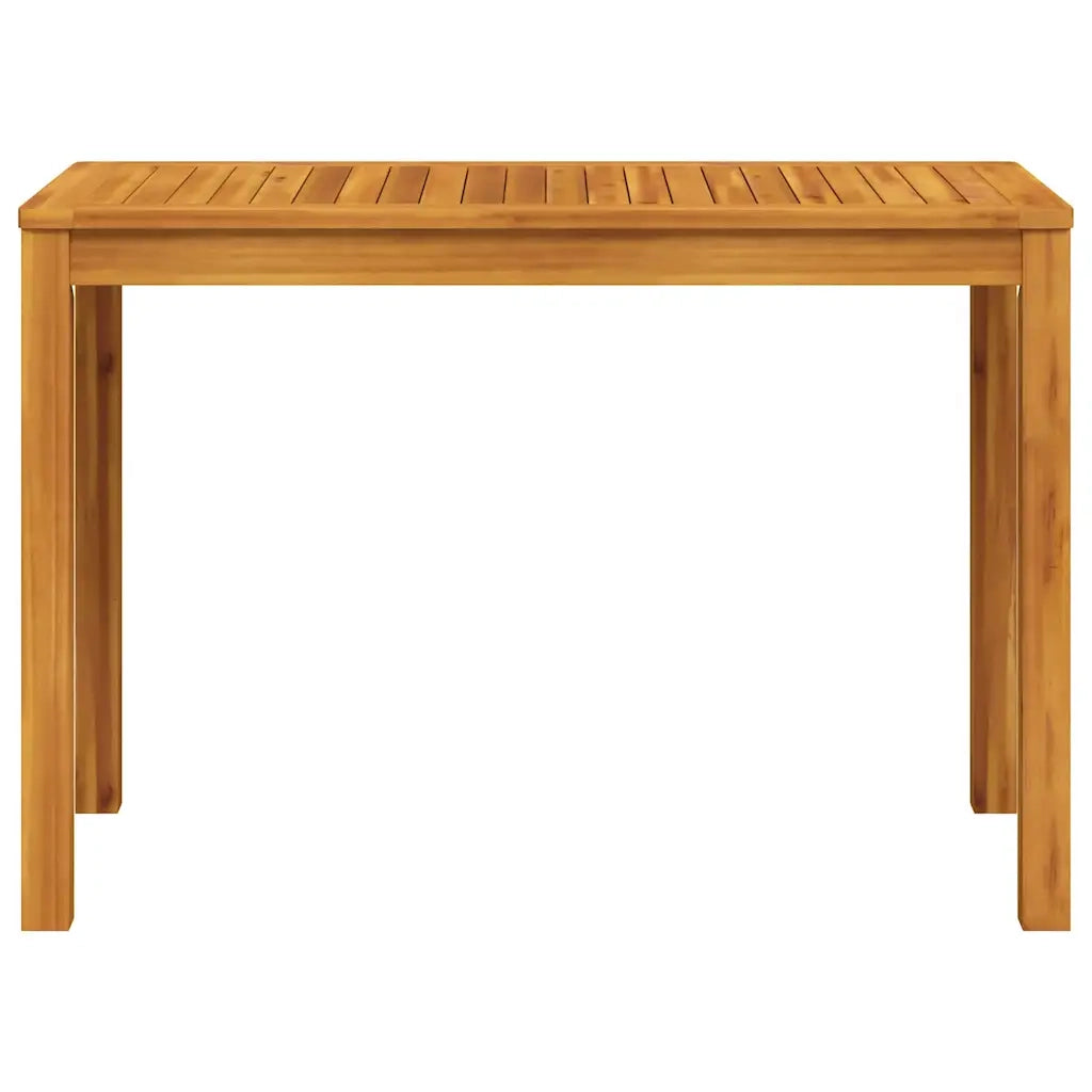 Tavolo da Pranzo da Giardino 110x55x75 cm Legno Massello Acacia