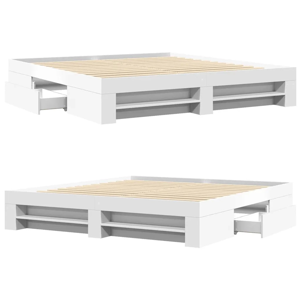 Giroletto Bianco 200x200 cm in Legno Multistrato