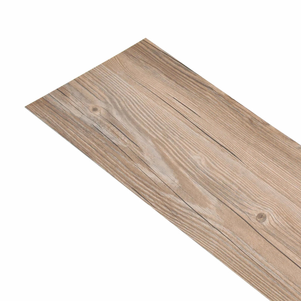 Tavole per Pavimenti 18 pz Marrone 5,26 m2 PVC CFW2163588