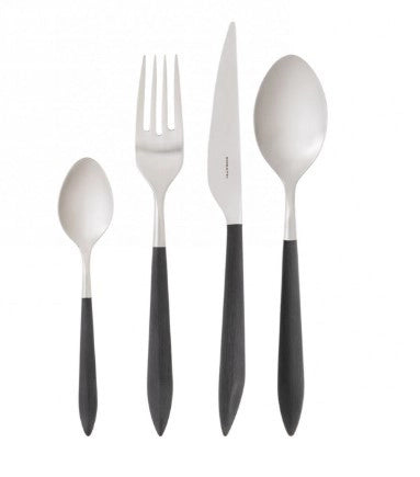 ARES, Posate Set 24 pz, Scatola Compact, Casa Bugatti