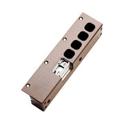 Mottura 94080 Incontro Elettrico Contropiastra Bassa DX 12V Acciaio Verniciato Antiripetitore Fermo a Giorno colore Marrone