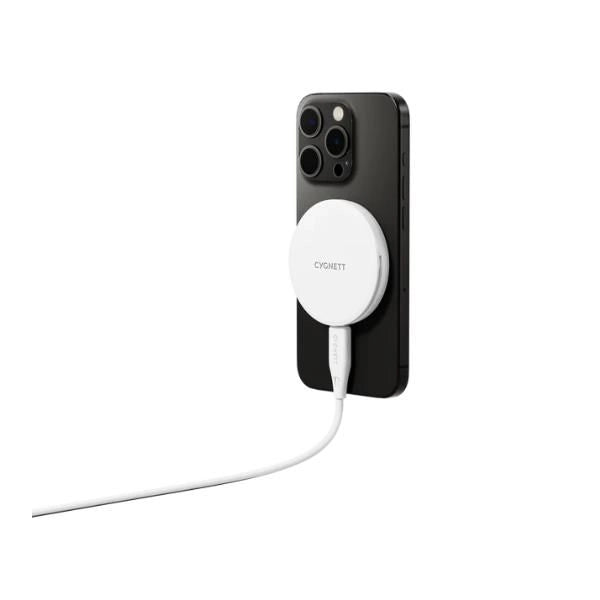Qi2  chargepuck  -  white - CY5062CCRGP
