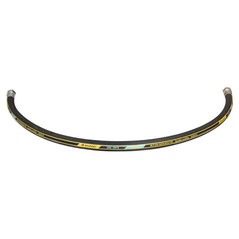 Tubo flessibile di pressione crimpato DN16 2SN - 1200mm Trattore forestale