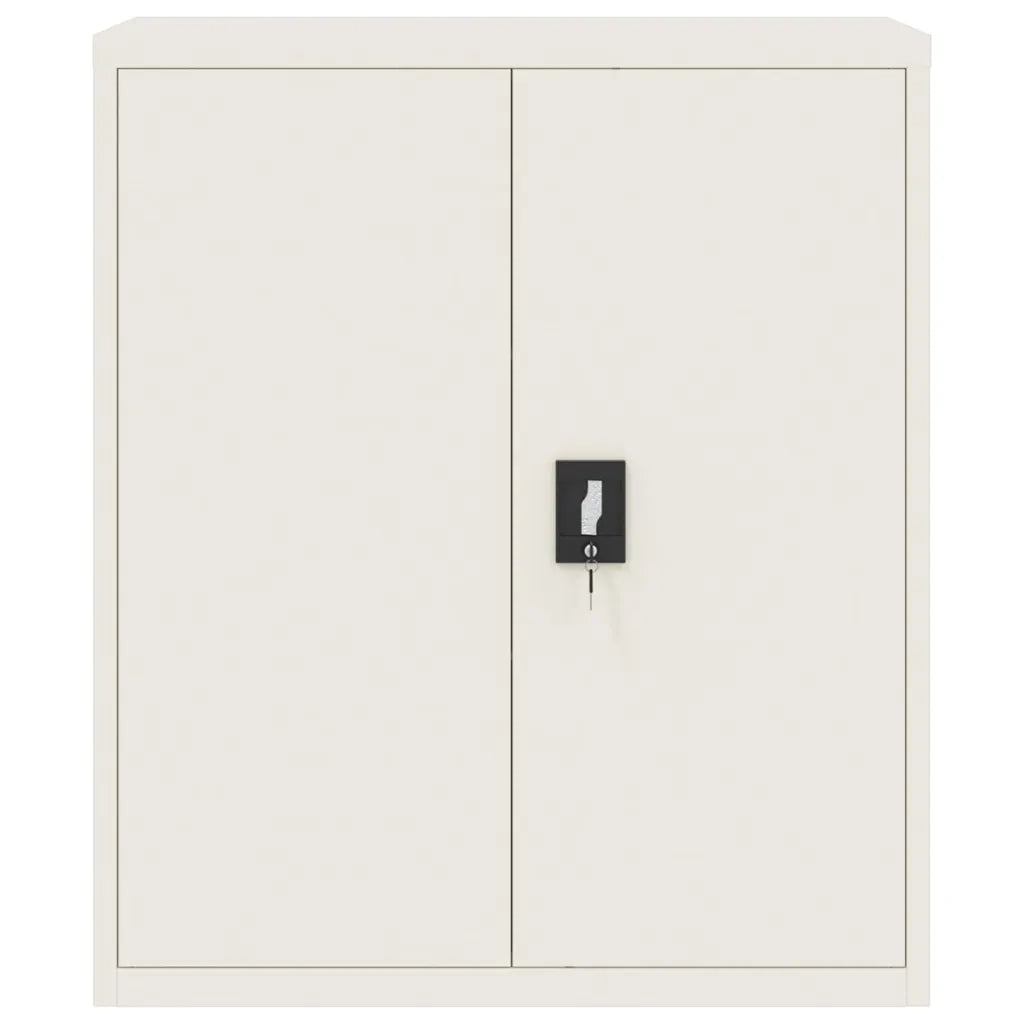 Armadio Classificatore Bianco 90x40x105 cm in Acciaio 339736