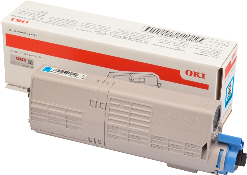 ORIGINAL OKI toner ciano 46490403 C532/C542 ~1500 Seiten