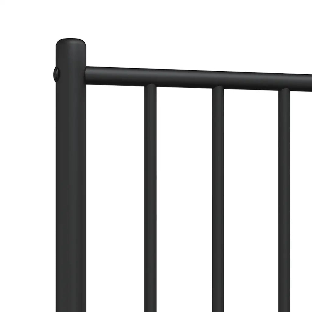 Testiera in Metallo Nero 100 cm