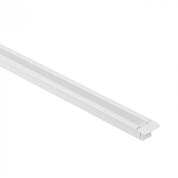 Profilo LED PW02 incasso bianco diffusore opale 2m Ecolight