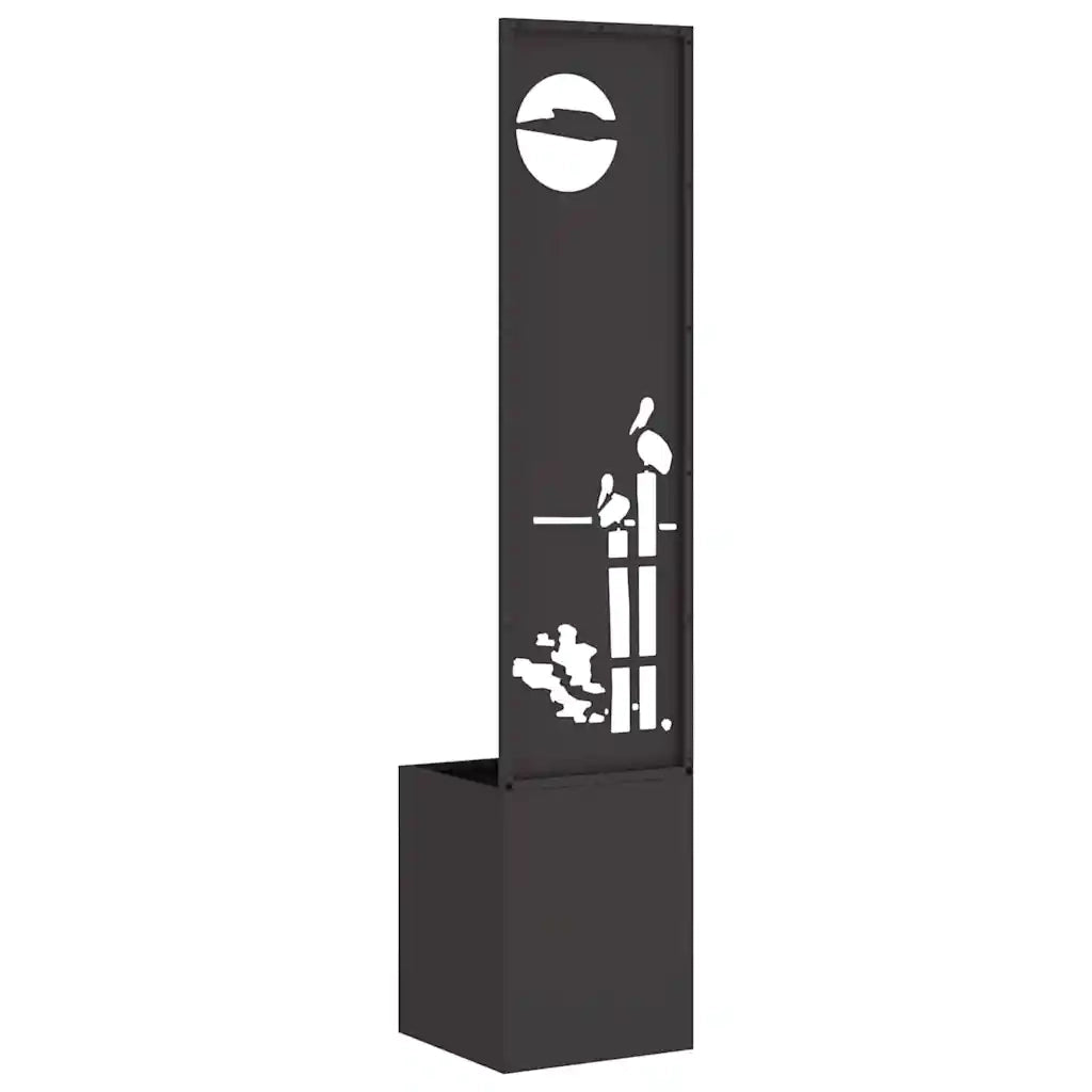 Schermo per privacy in giardino Traforo Nero 32 x 150 cm CFW2764573