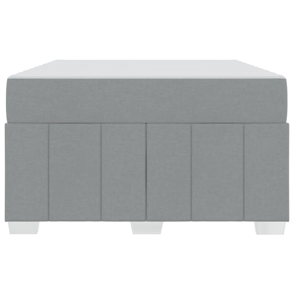 vidaXL Struttura del letto Grigio chiaro 120 x 200 cm Tessuto