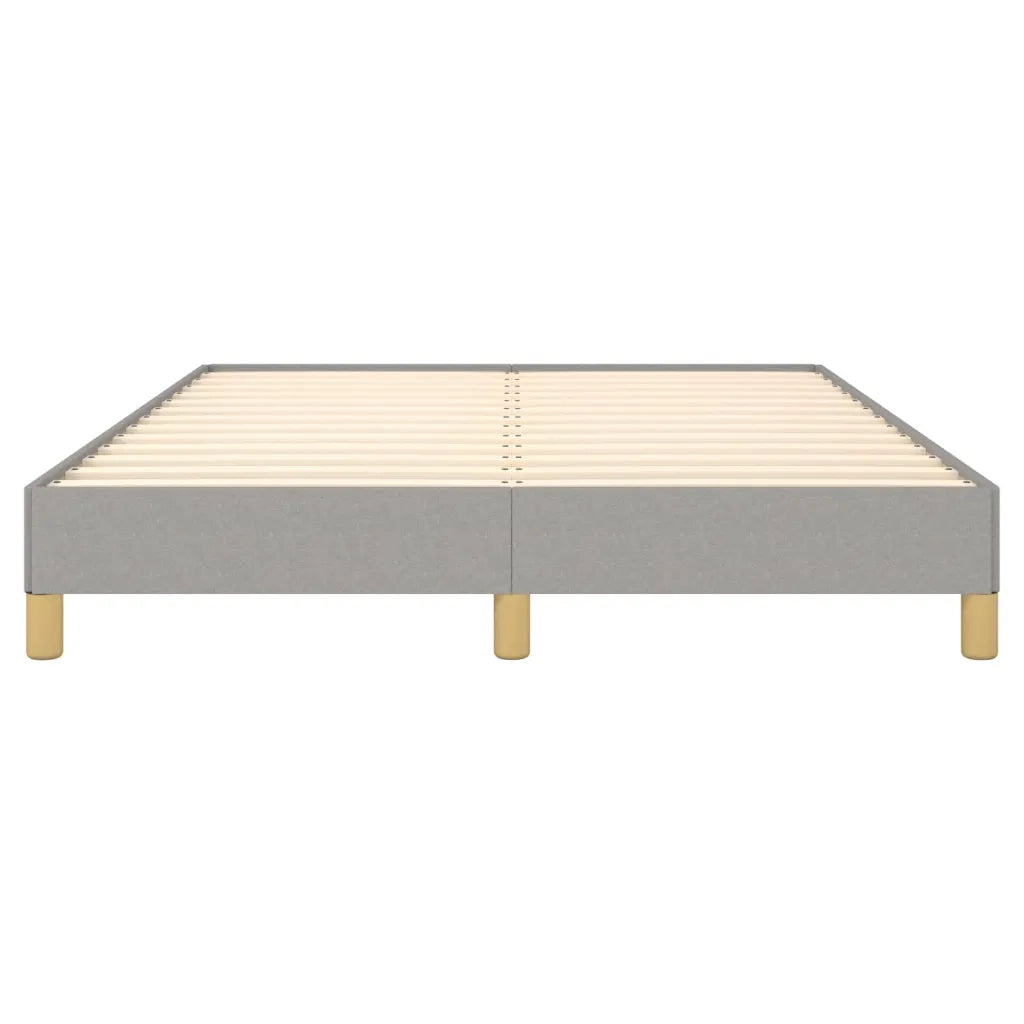 Giroletto senza Materasso Grigio Chiaro 140x200 cm Tessuto 346818