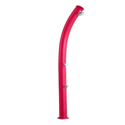 Doccia Tradizionale In Alluminio Jolly Con Miscelatore E Lavapiedi Colore Rosso Cv-A525/3027