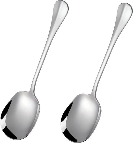 Leva Servizio, Leva Buffet, Dispenser Leva, Leva in Acciaio Inossidabile, Leva per Insalata, Leva Grande, 25 cm Set di Servizio
