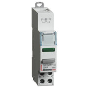 Pulsante 1NO con Led verde - 20A - 110/400V - 1 modulo DIN B
