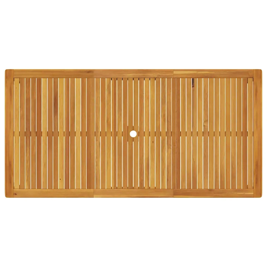 Tavolo da Giardino 200x100x74 cm in Legno Massello di Acacia 44106