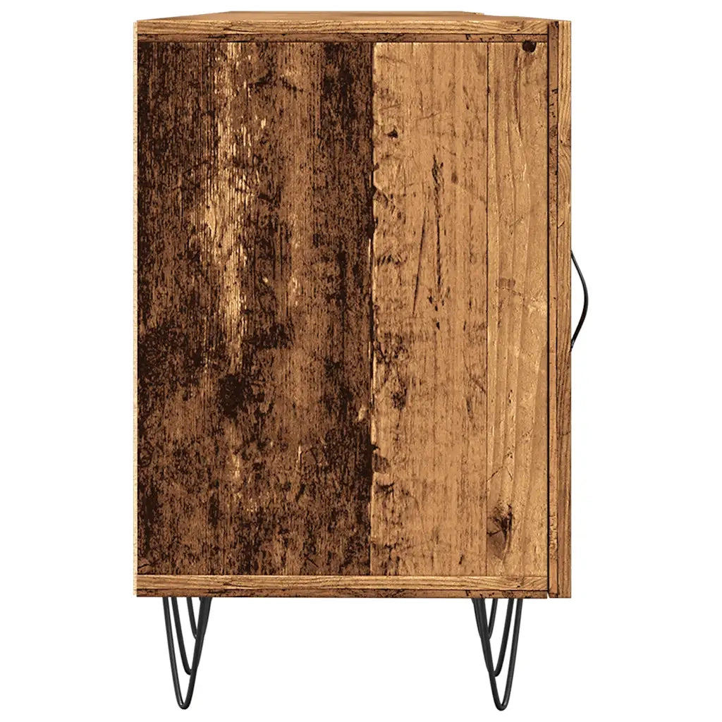 Mobile Porta TV Legno Antico 150x30x50 cm in Truciolato