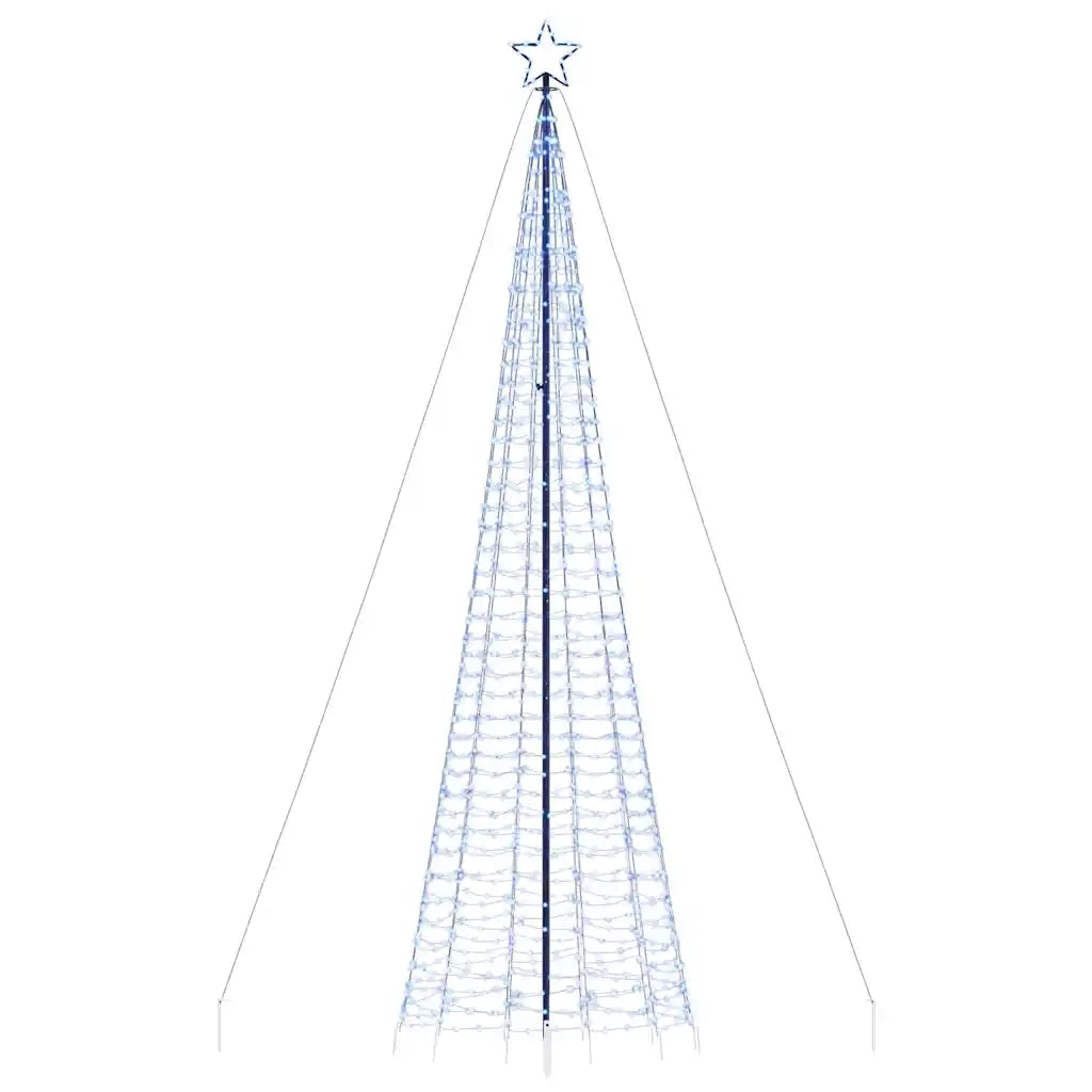 Albero di Natale a LED con Punte 1534 LED Blu 500 cm 4016406