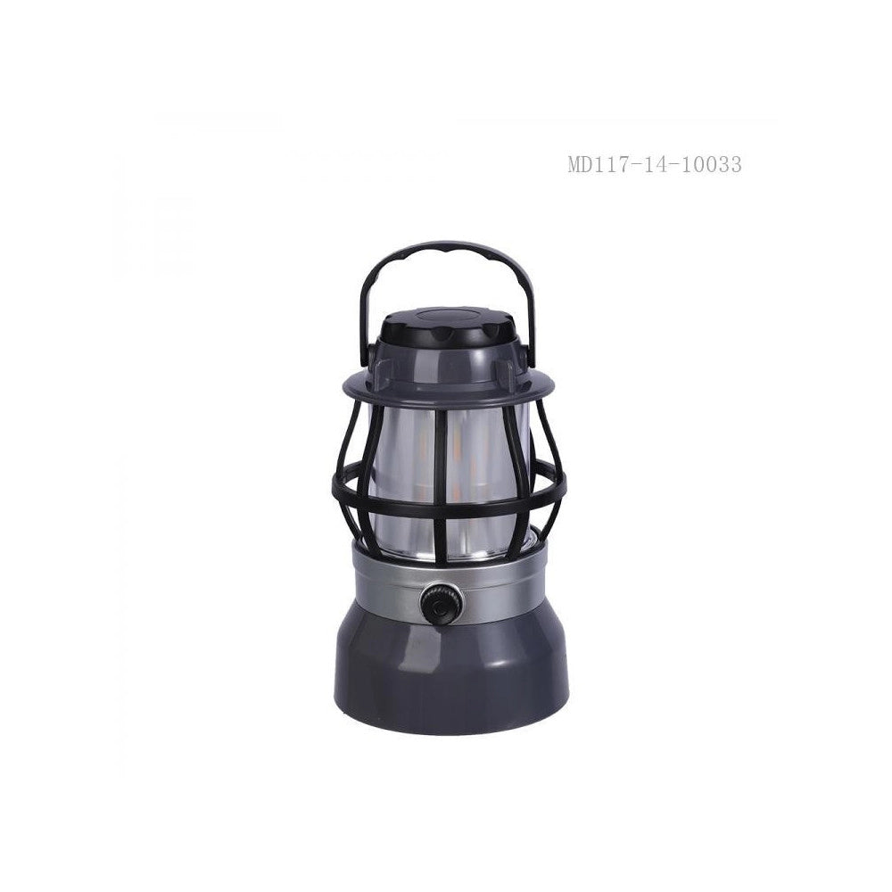 Trade Shop - Lanterna Lampada Solare Da Campeggio Ricaricabile Luce Led Emergenza Dimmerabile -