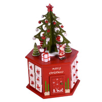 Calendario dell'Avvento in Legno albero cm 20,5x23,5xh37