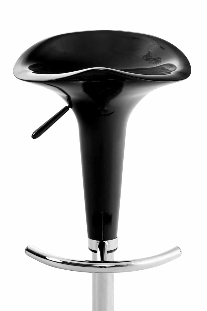 Sgabello Saddle nero