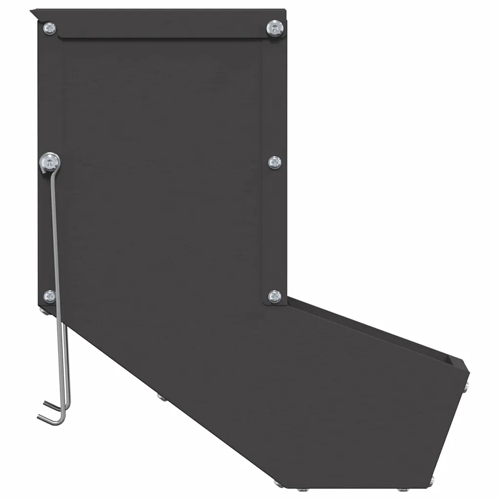 Mangiatore per conigli Nero 12,5 x 26 x 28,5 cm CFW2249446
