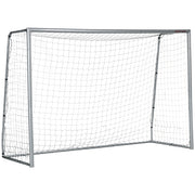 Porta da calcio ¨C Xylo ¨C resistente alle intemperie, rete robusta, telaio in metallo, 300x200x120 cm