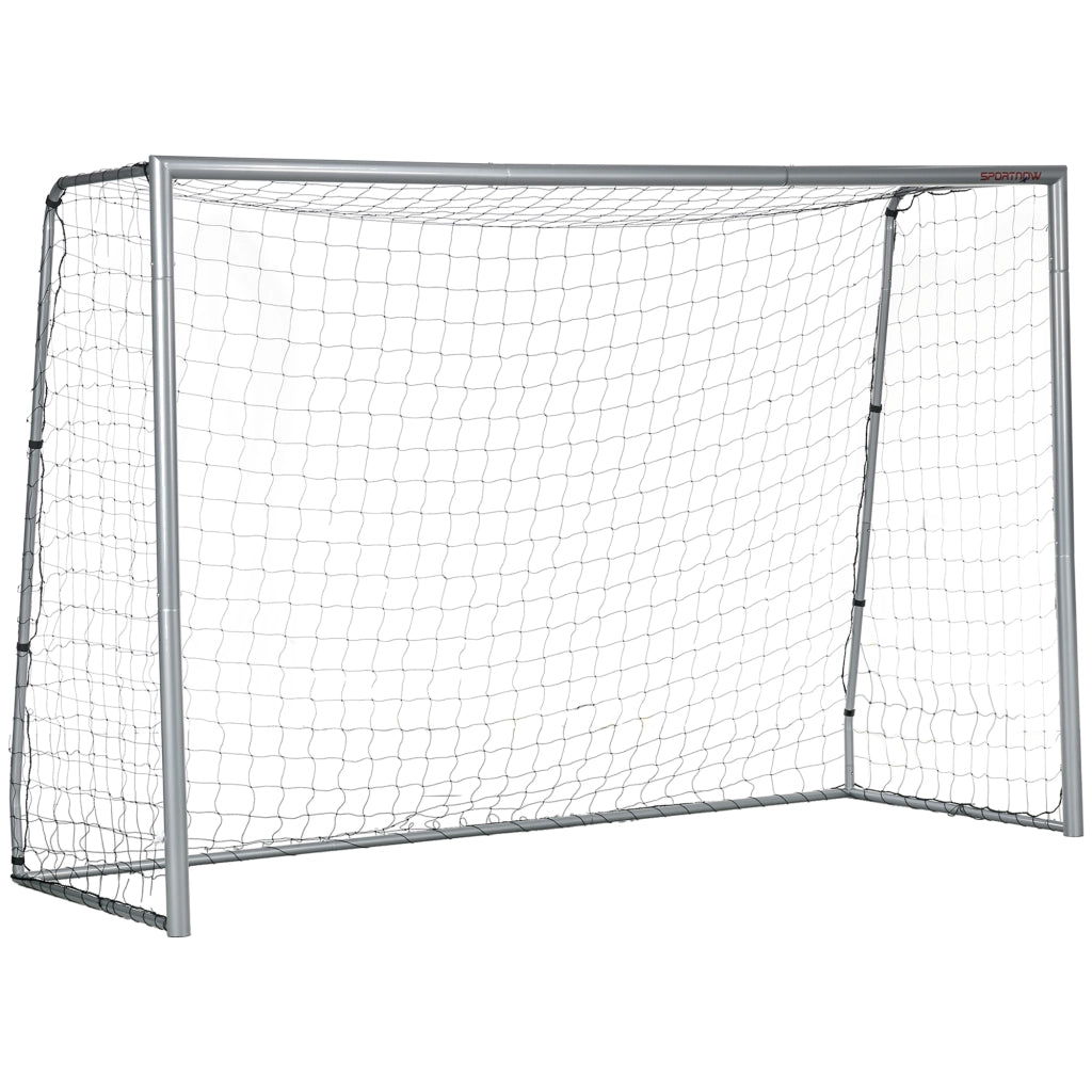 Porta da calcio ¨C Xylo ¨C resistente alle intemperie, rete robusta, telaio in metallo, 300x200x120 cm