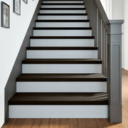 vidaXL Gradini 2 pz Marrone Scuro 100x30x2 cm Legno Massello Rovere